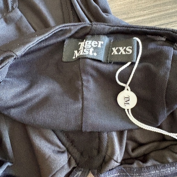 Tigermist Harpar Underwire Corset Crop Top Black - NWOT Mesh Sheer - Picture 6 of 11